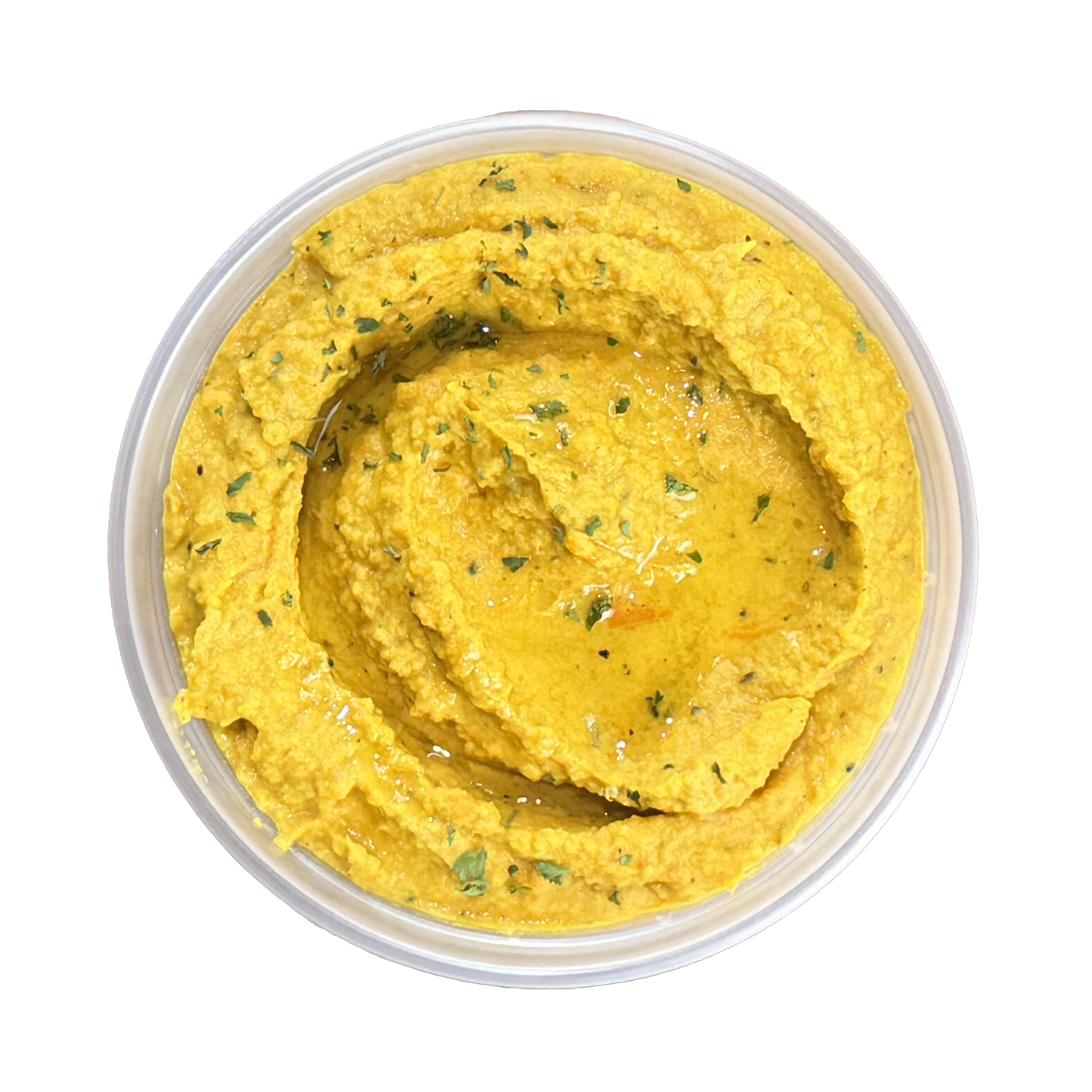 CARROT CURRY HUMMUS