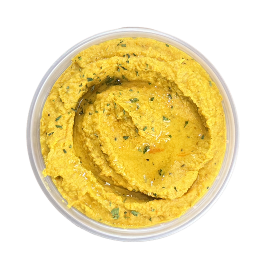 CARROT CURRY HUMMUS