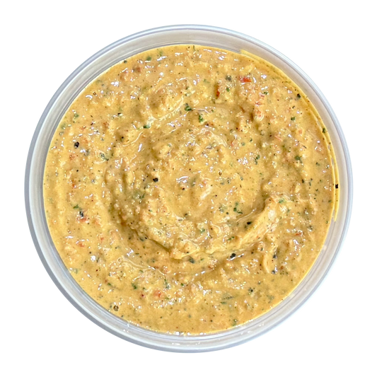 FIRE ROASTED RED PEPPER CILANTRO HUMMUS